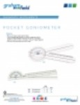 Product Sheet - Pocket Goniometer